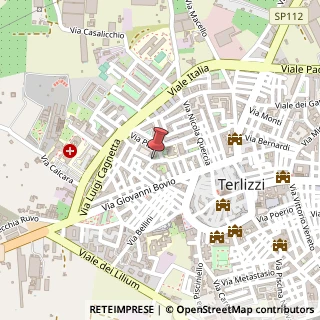 Mappa Via Sanremo, 1, 70038 Terlizzi, Bari (Puglia)