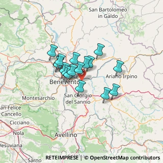 Mappa CONTRADA PALATI, 82010 San Nicola Manfredi BN, Italia (9.79059)