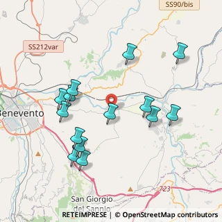 Mappa CONTRADA PALATI, 82010 San Nicola Manfredi BN, Italia (4.25714)