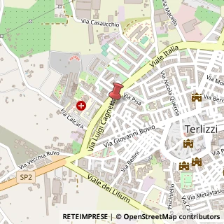 Mappa Via Luigi Cagnetta, 16, 70038 Terlizzi, Bari (Puglia)