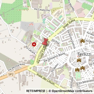 Mappa Via Luigi Cagnetta, 61, 70038 Terlizzi, Bari (Puglia)