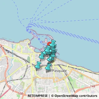 Mappa Via Pier l'Eremita, 70122 Bari BA, Italia (1.1)