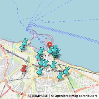 Mappa Via Pier l'Eremita, 70122 Bari BA, Italia (1.89)
