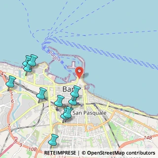 Mappa Via Pier l'Eremita, 70122 Bari BA, Italia (2.85727)