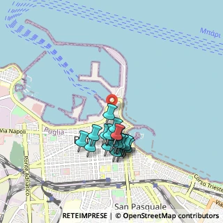 Mappa Via Pier l'Eremita, 70122 Bari BA, Italia (0.856)
