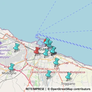 Mappa Vico I° San Francesco della Scarpa, 70122 Bari BA, Italia (4.00667)