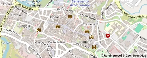 Mappa Benevento