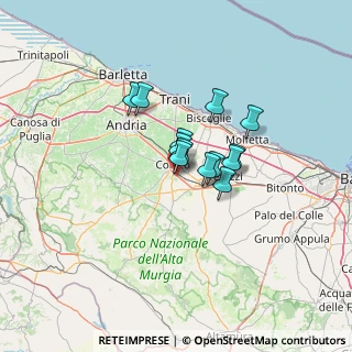 Mappa Via Polvere delle Rose, 70033 Corato BA, Italia (8.49)
