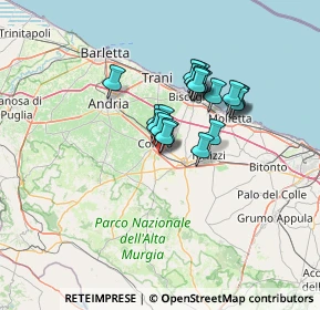 Mappa Via Polvere Delle, 70033 Corato BA, Italia (10.2175)