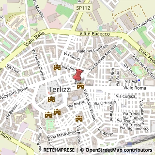 Mappa Largo Amedeo di Savoia,  2, 70038 Terlizzi, Bari (Puglia)