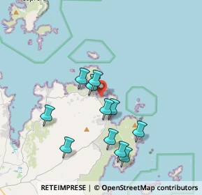 Mappa Via Stella Maris, 07021 Arzachena SS, Italia (3.62818)