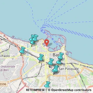 Mappa Porto di Bari, 70122 Bari BA, Italia (2.30545)