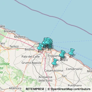 Mappa Porto di Bari, 70123 Bari BA, Italia (8.2125)