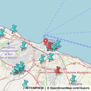 Mappa Porto di Bari, 70122 Bari BA, Italia (6.23)
