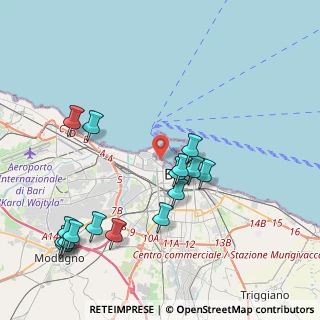 Mappa Porto di Bari, 70122 Bari BA, Italia (4.90063)