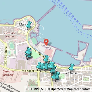 Mappa Porto di Bari, 70122 Bari BA, Italia (0.6845)