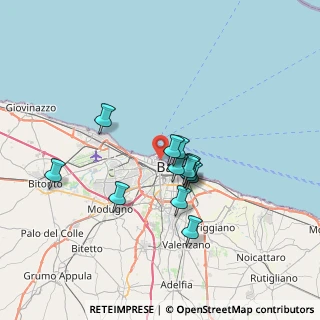 Mappa Porto di Bari, 70122 Bari BA, Italia (5.79583)