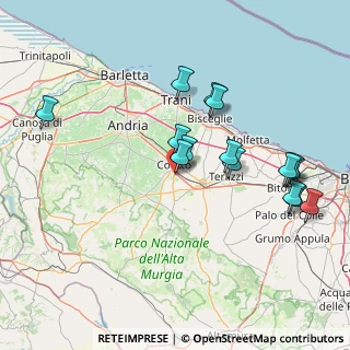 Mappa Viale Degli Abeti, 70033 Corato BA, Italia (16.68133)