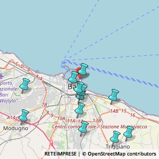 Mappa Molo Sant'Antonio, 70123 Bari BA, Italia (4.81083)