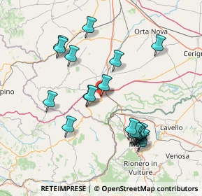 Mappa Viale Antonino Ripandelli, 71024 Candela FG, Italia (16.291)