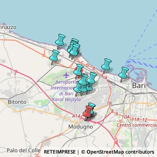 Mappa Via Vito Vasile, 70132 Bari BA, Italia (3.063)