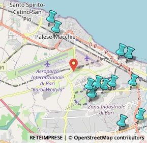 Mappa Via Ermanno Pire, 70128 Bari BA, Italia (2.78467)
