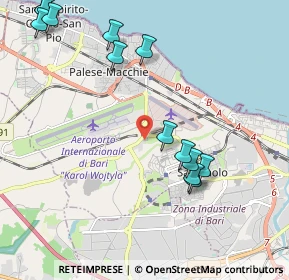 Mappa Via Ermanno Pirè, 70128 Bari BA, Italia (2.62385)