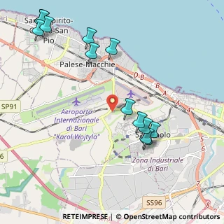Mappa Via Vito Vasile, 70128 Bari BA, Italia (2.62385)