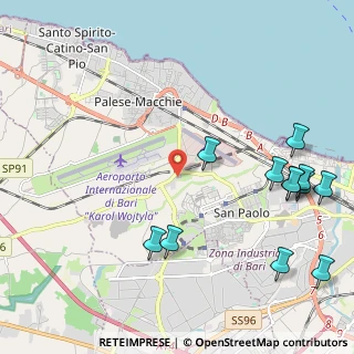 Mappa Via Vito Vasile, 70128 Bari BA, Italia (2.9275)