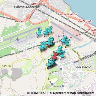 Mappa Via Vito Vasile, 70128 Bari BA, Italia (0.58214)