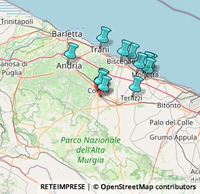 Mappa Via Santa Maria, 70033 Corato BA, Italia (10.79538)