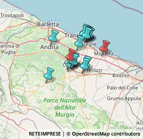 Mappa Via Santa Maria, 70033 Corato BA, Italia (9.247)