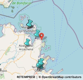 Mappa Punto Sottopiazza, 07021 Arzachena SS, Italia (22.33818)