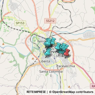 Mappa Via Damaso, 82100 Benevento BN, Italia (0.92111)