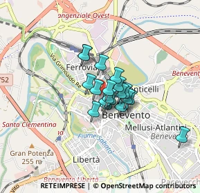 Mappa Via Damaso, 82100 Benevento BN, Italia (0.515)