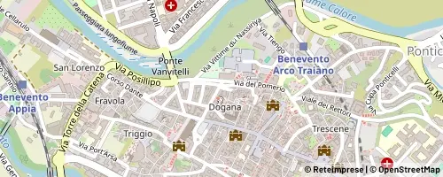 Mappa Benevento