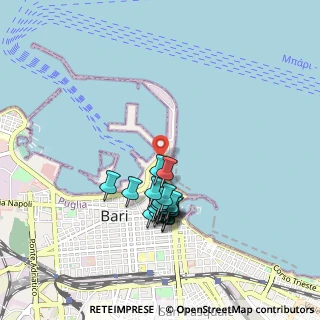 Mappa Vico Cristoforo Colombo, 70122 Bari BA, Italia (0.8675)