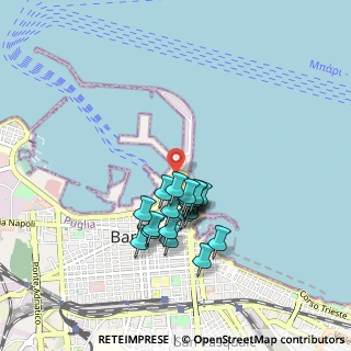 Mappa Vico Cristoforo Colombo, 70122 Bari BA, Italia (0.7875)