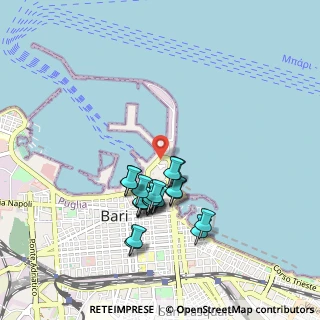 Mappa Vico Cristoforo Colombo, 70122 Bari BA, Italia (0.8805)