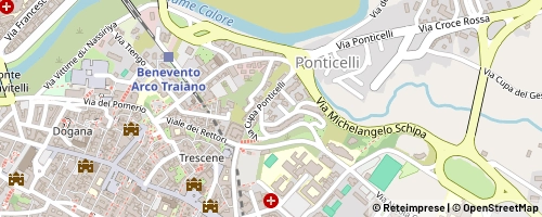 Mappa Benevento