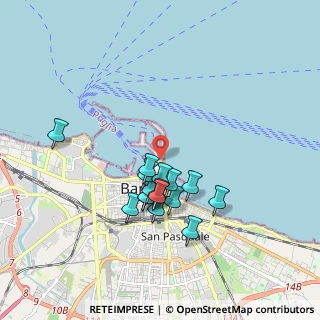 Mappa Piazzale Cristoforo Colombo, 70122 Bari BA, Italia (1.66188)