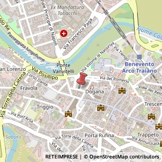 Mappa Via Giuseppe Pasquali,  25, 82100 Benevento, Benevento (Campania)