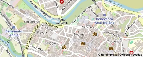 Mappa Benevento