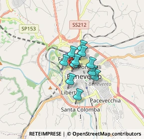 Mappa Corso Vittorio Emanuele III, 82100 Benevento BN, Italia (0.88545)