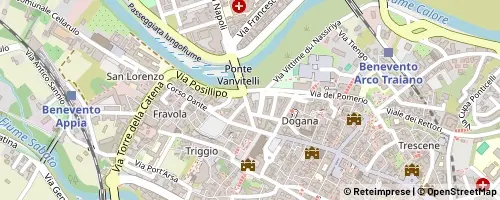 Mappa Benevento