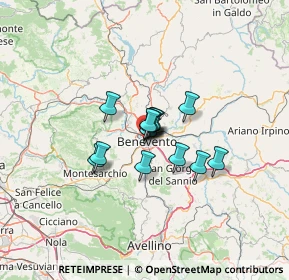 Mappa Corso Vittorio Emanuele III, 82100 Benevento BN, Italia (7.45857)