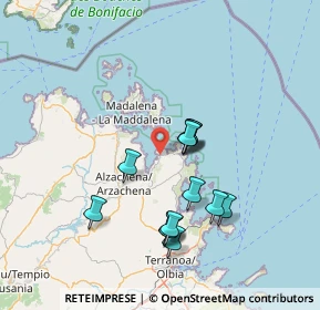 Mappa Località Baia Sardinia, 07021 Arzachena SS, Italia (13.90231)