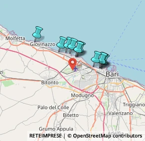 Mappa SP 210, 70128 Bari BA, Italia (5.35)