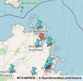 Mappa Località La Conia, 07021 Arzachena SS, Italia (33.17923)