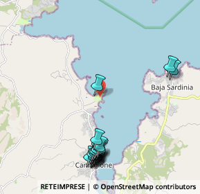 Mappa Località La Conia, 07021 Arzachena SS, Italia (2.6525)